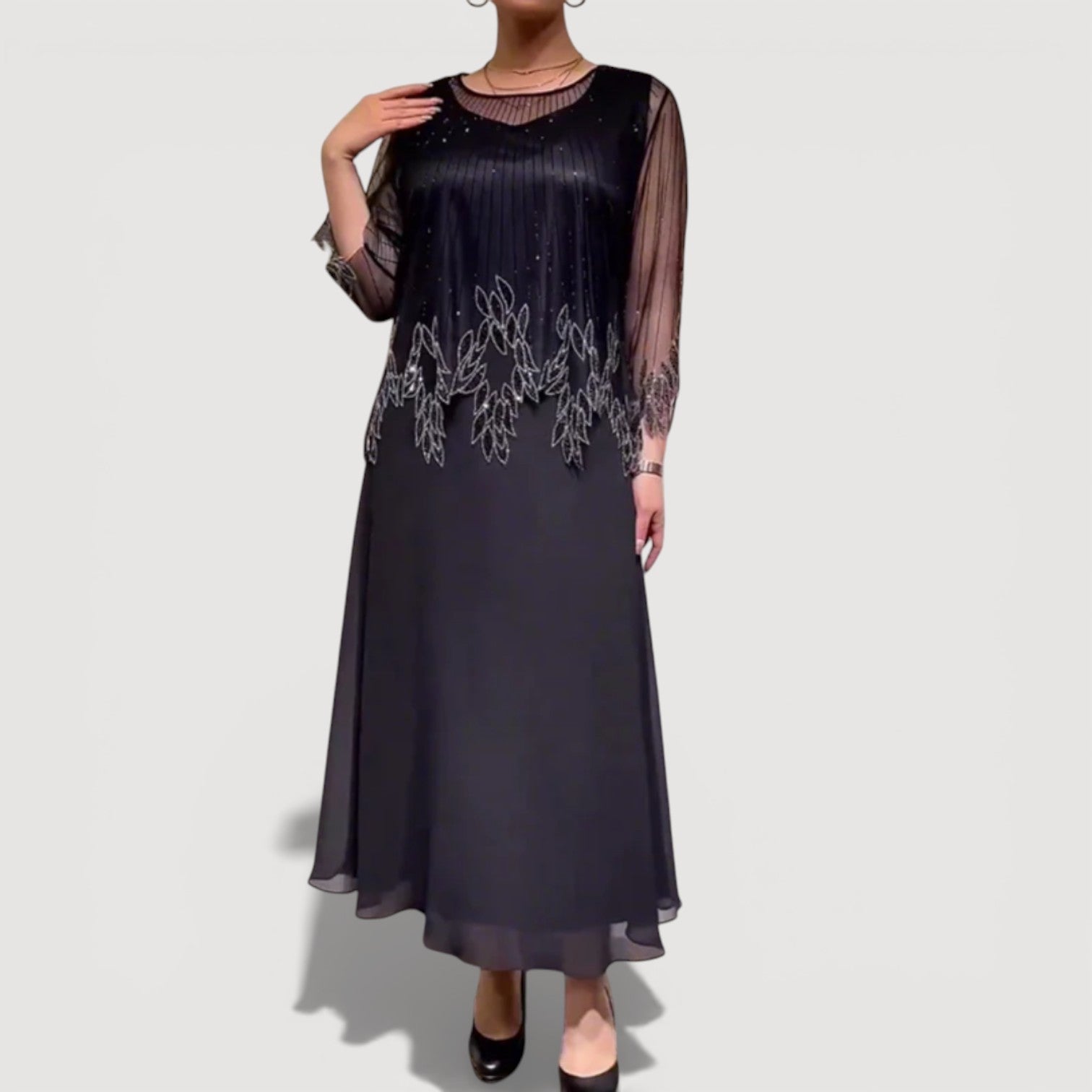 Falado – Elegante midi-jurk
