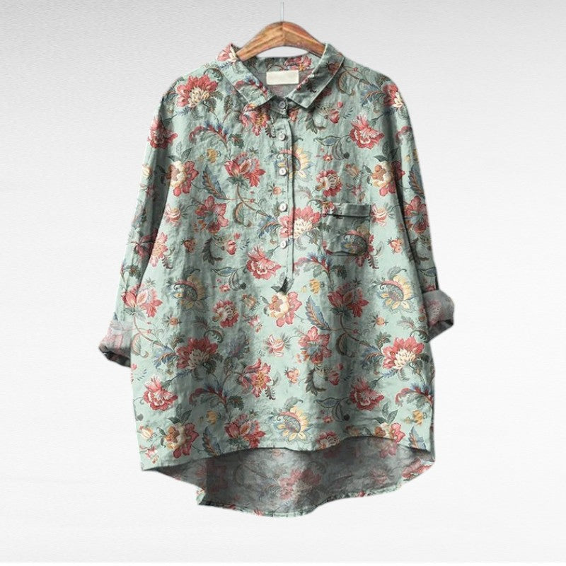 Vanluxe | Klassieke Bloemenblouses