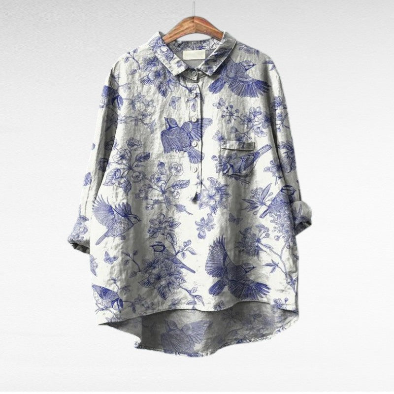 Vanluxe | Klassieke Bloemenblouses
