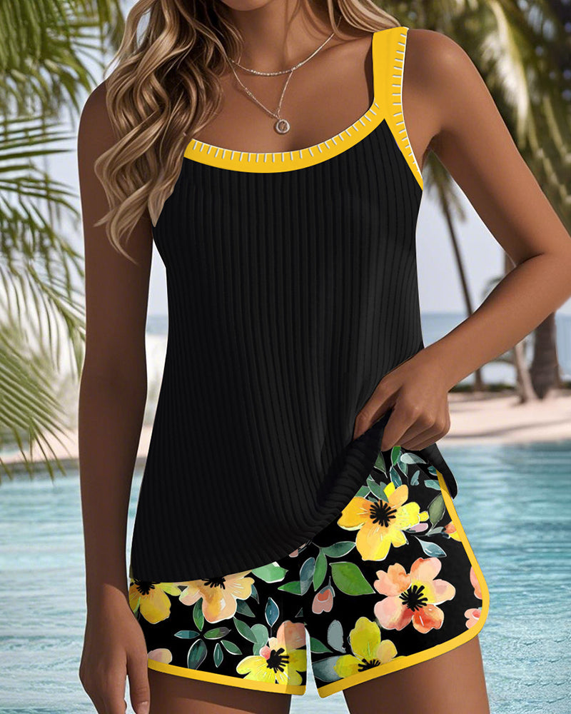 Zenviro® | Tweedelige Elegante Tankini Set