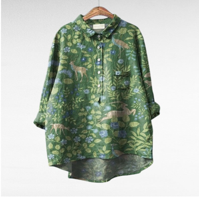 Vanluxe | Klassieke Bloemenblouses
