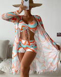 Zenviro® | 3-Delige Bikini Set met Print