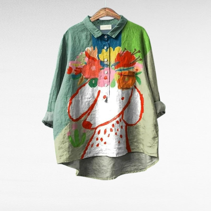 Vanluxe| Modieuze Vintage Blouse