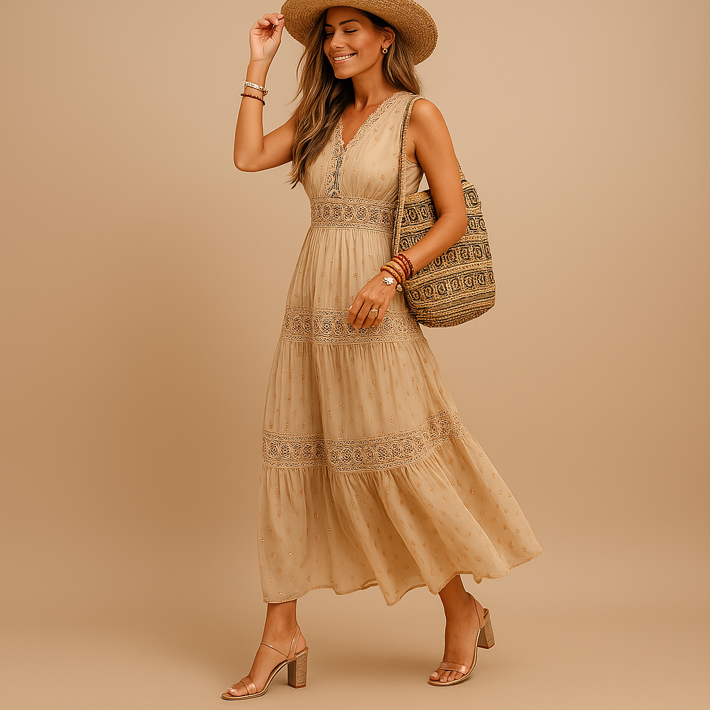 Yara | Boho zomerjurk met Ibiza-look voor dames