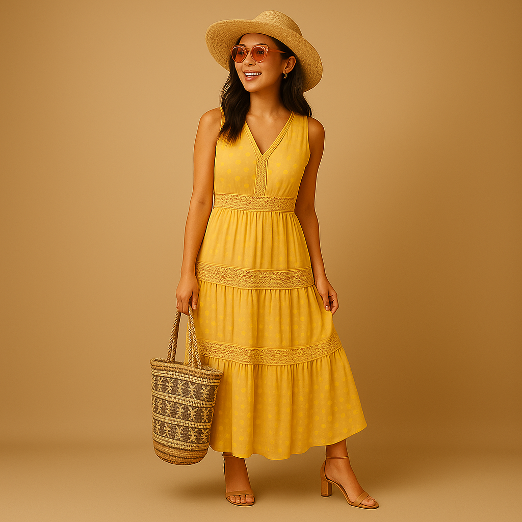 Yara | Boho zomerjurk met Ibiza-look voor dames