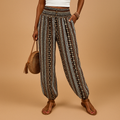 Elena | Boho hoge taille broek voor dames