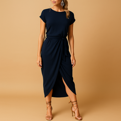 Augustine | Casual damesjurk met korte mouwen voor de zomer