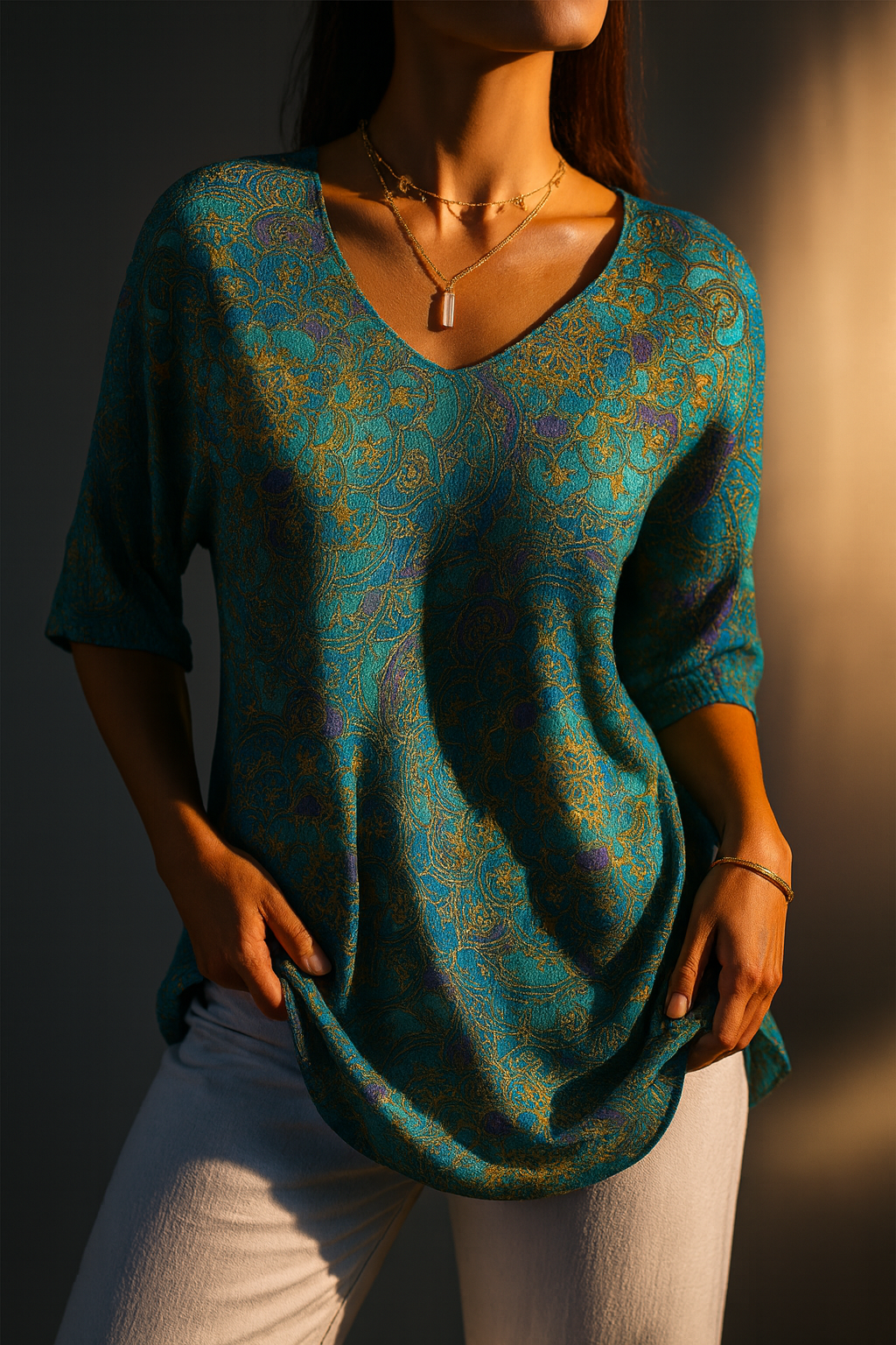 Elegante gebreide tops