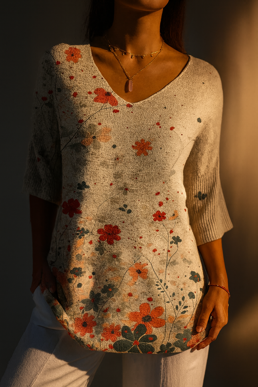 Elegante gebreide tops