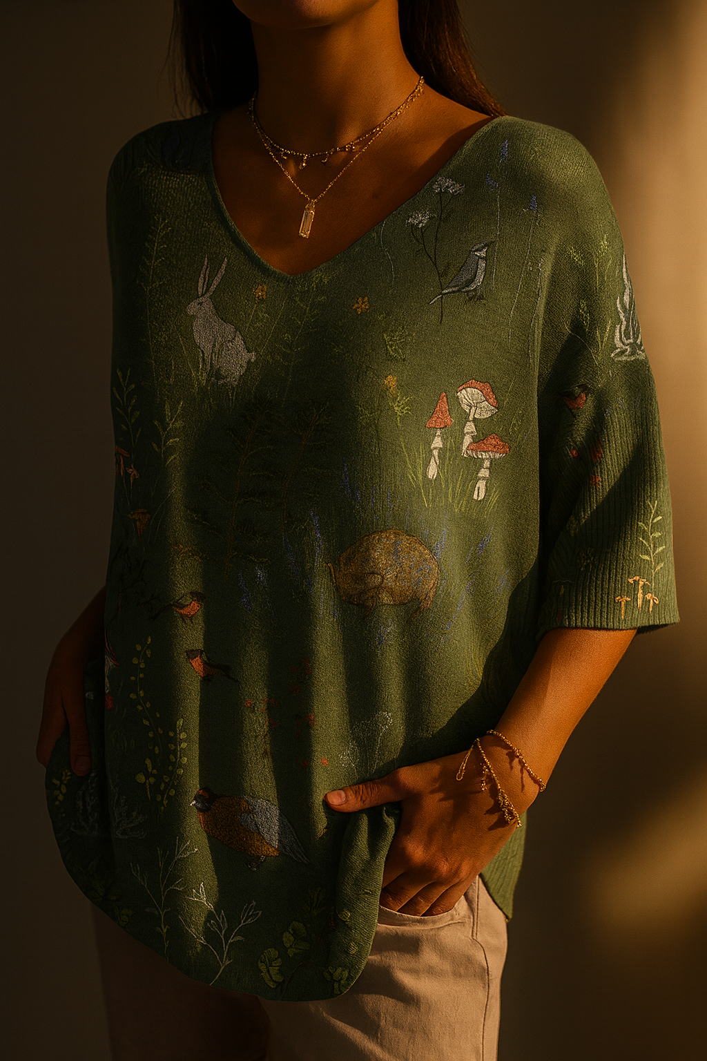 Elegante gebreide tops