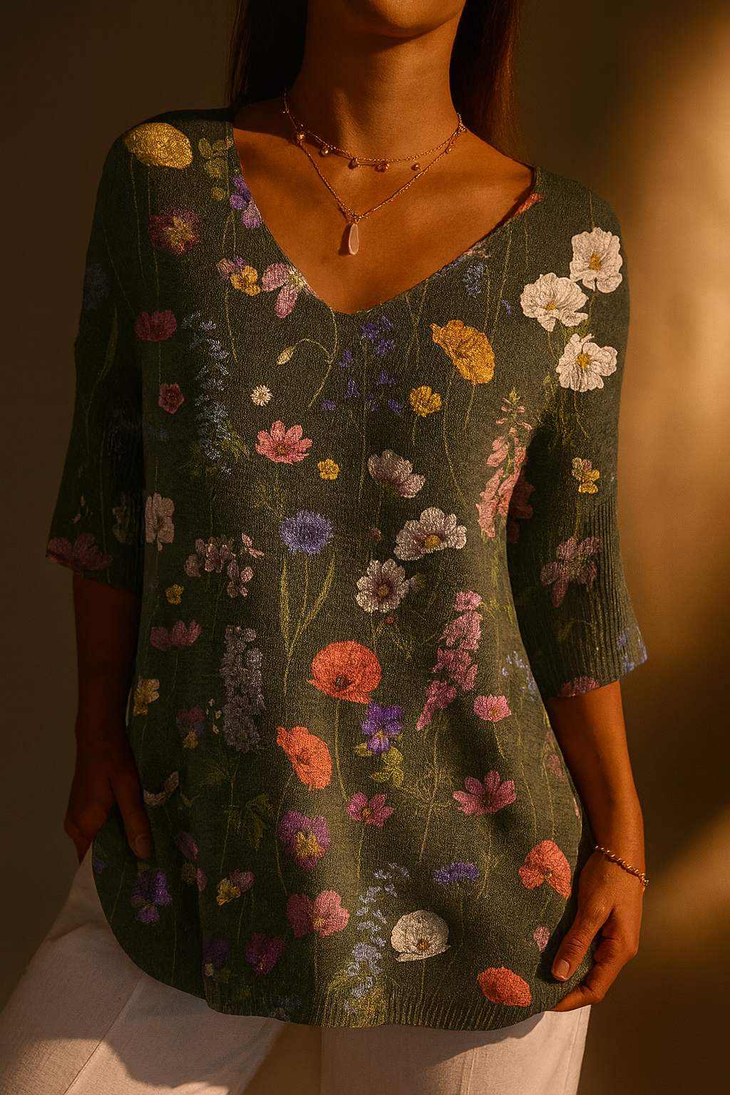 Elegante gebreide tops