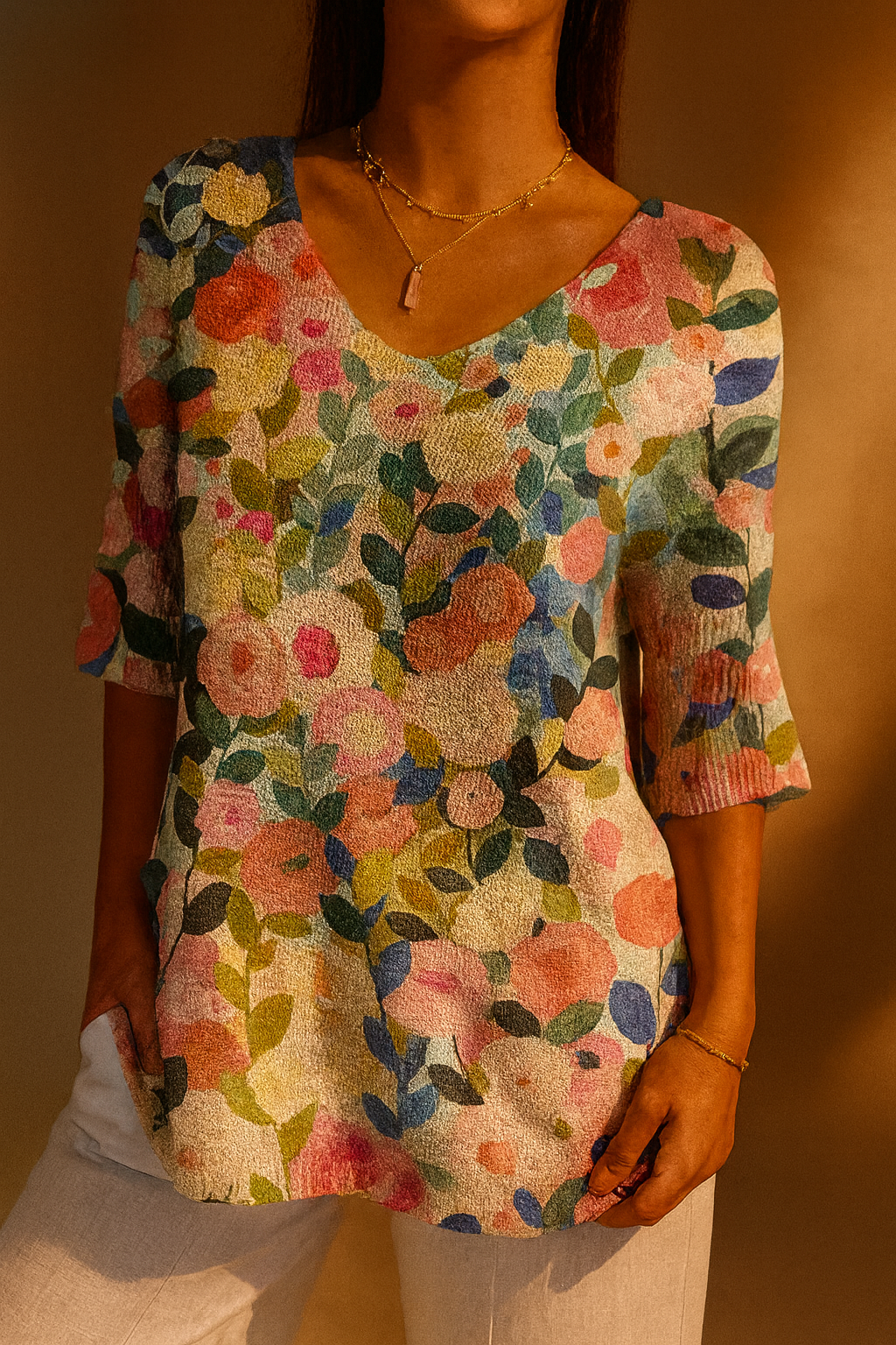 Elegante gebreide tops