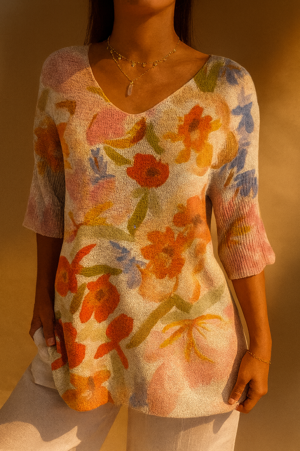 Elegante gebreide tops