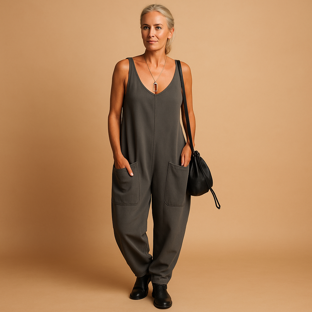 Luchtige zomerjurk met wijde pasvorm voor dames | Jildou