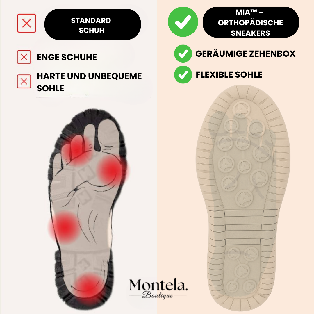 Mia™ – Comfortabele & Pijnvrije Orthopedische Sneakers
