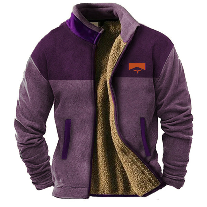 Laluna® | Casual heren fleecejack