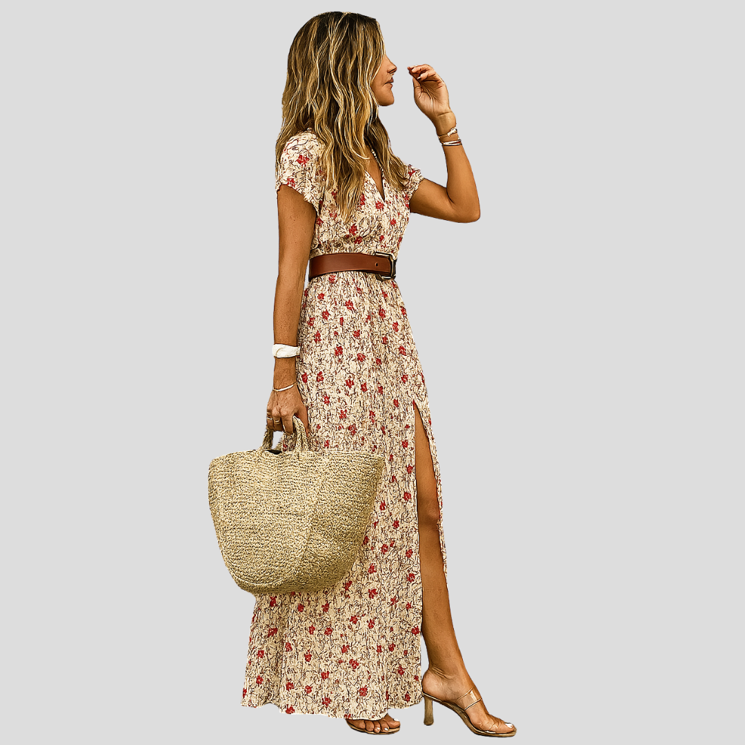 Zenviro – Luchtige en stijlvolle boho-maxi-jurk