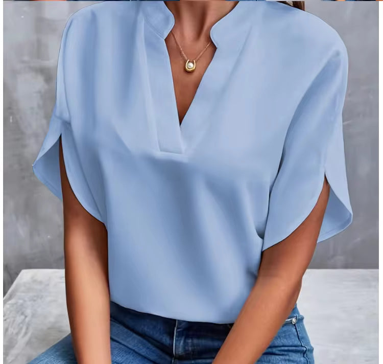 Maria – Blouse met V-hals