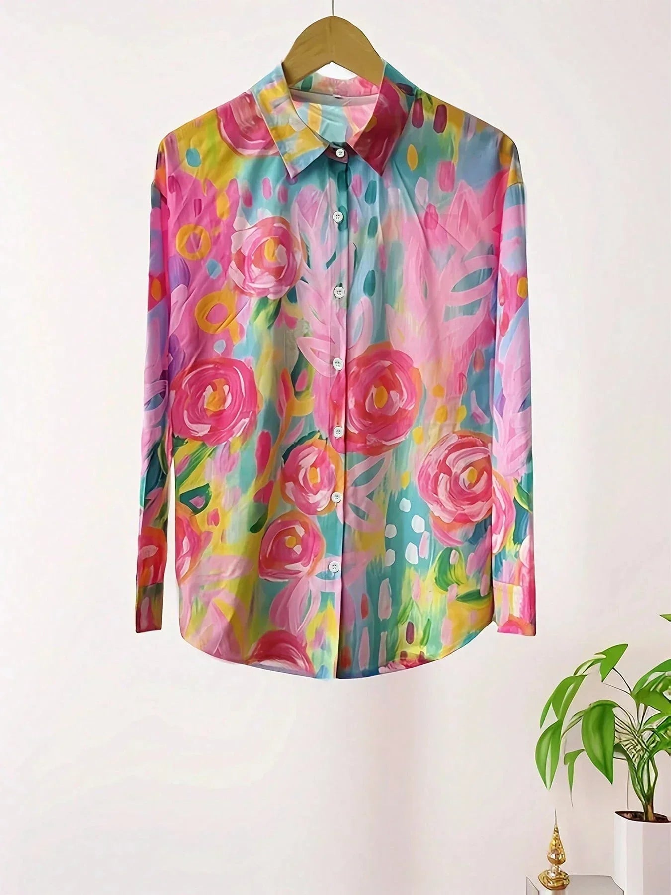 Rina™ | Blouse met kleurrijke print