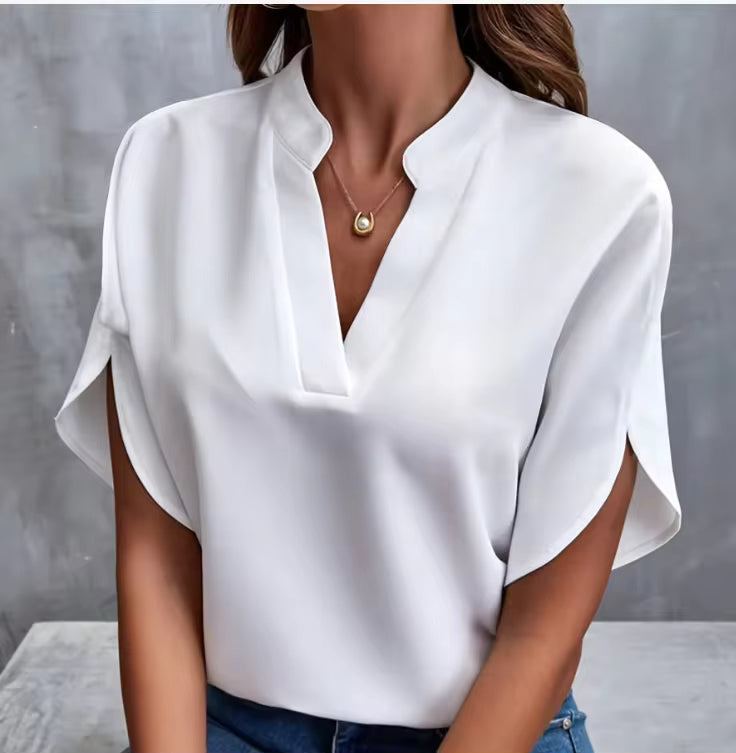 Maria – Blouse met V-hals