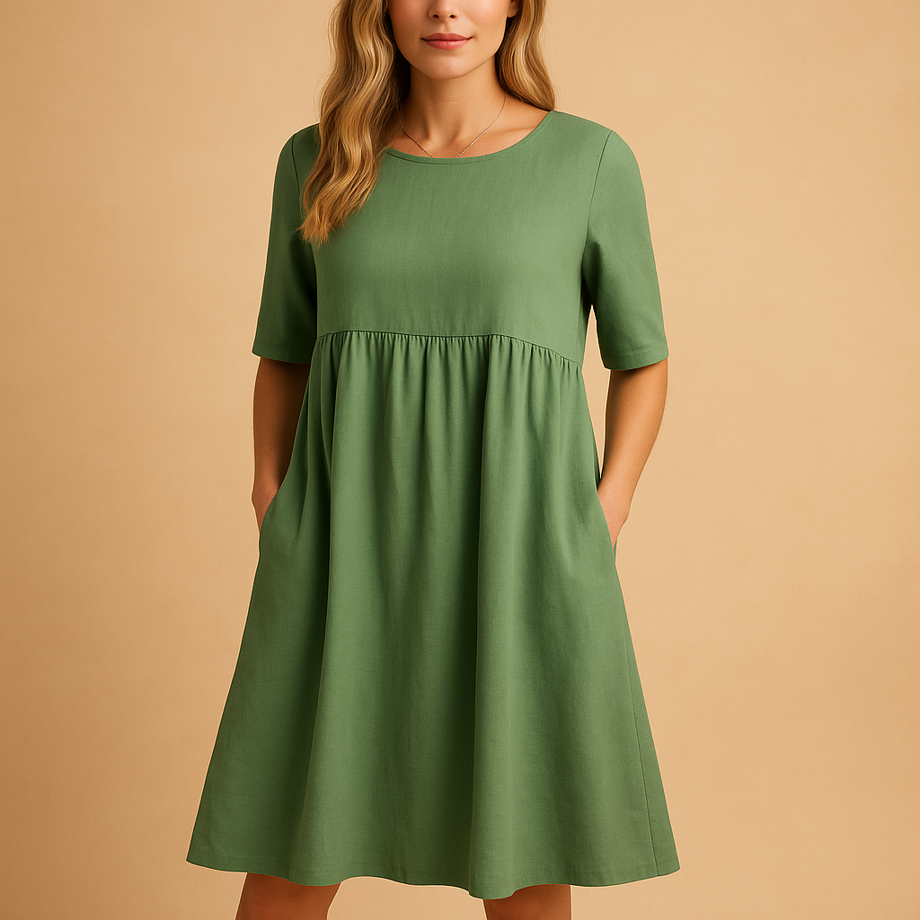 Mila | Vintage midi-jurk met retro charme voor dames