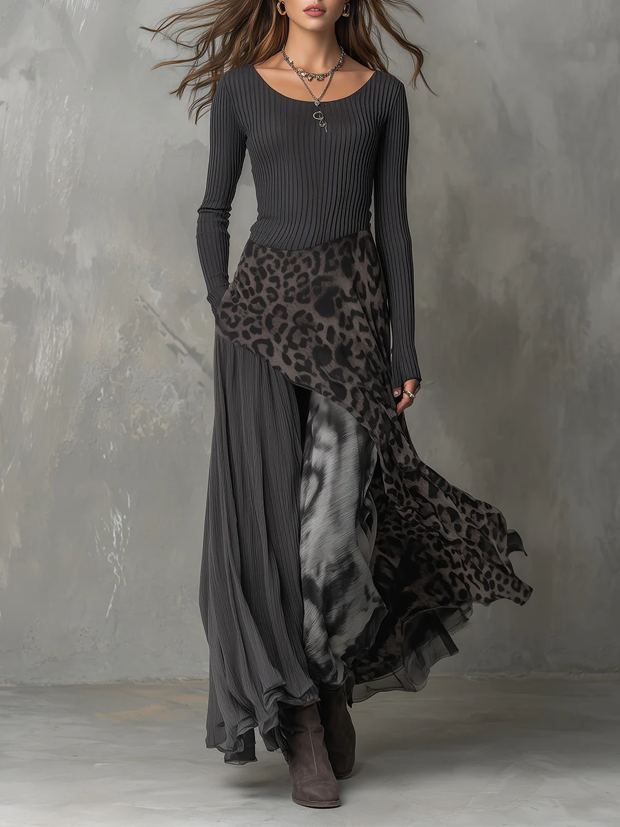Zenviro - Elegante maxi-jurk
