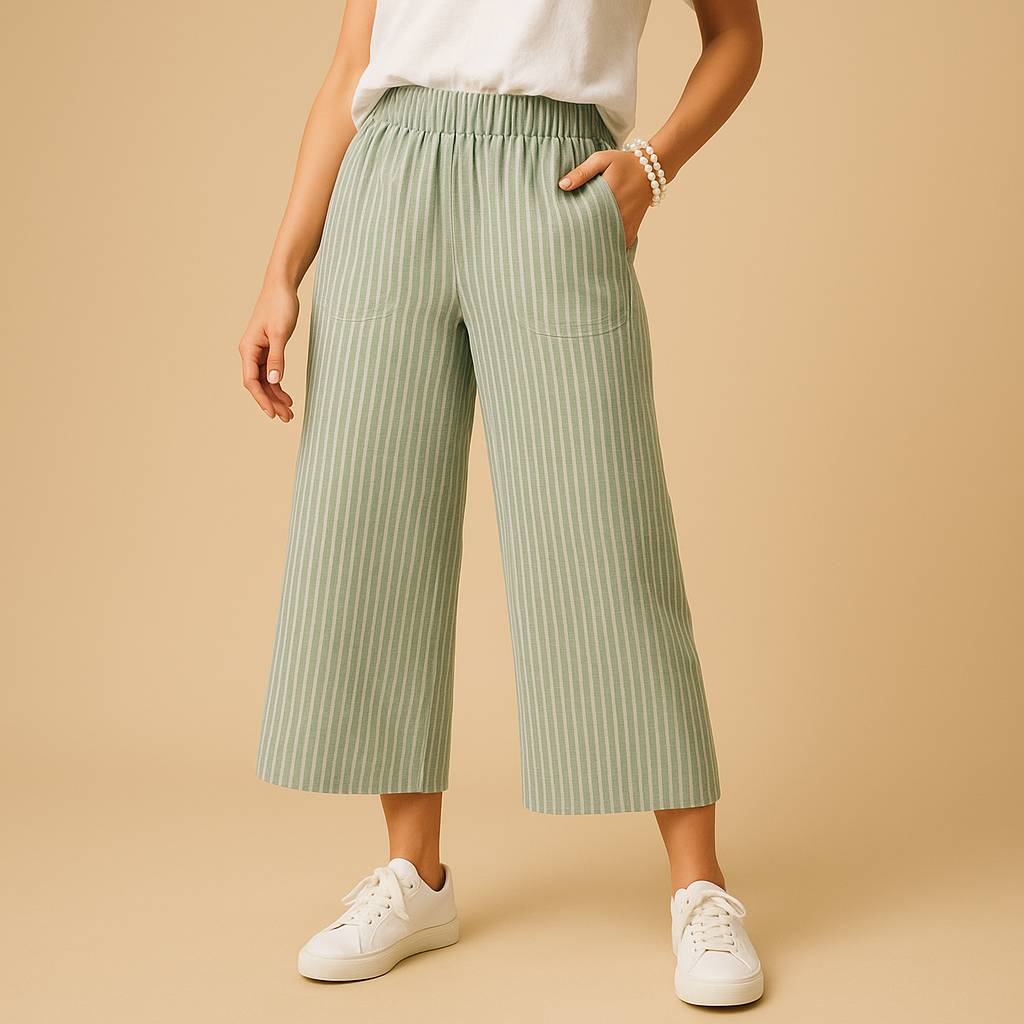 Zomerbroek met normale pasvorm voor dames | Fleur