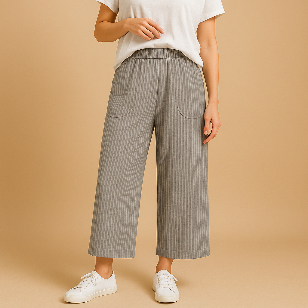 Zomerbroek met normale pasvorm voor dames | Fleur