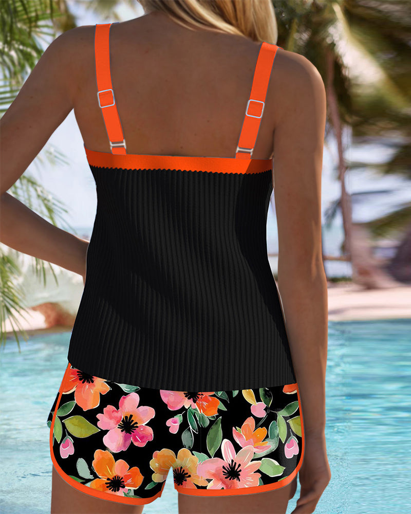 Zenviro® | Tweedelige Elegante Tankini Set