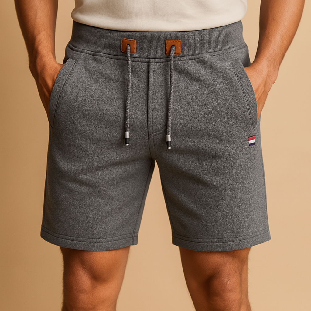 Ademend sportief short met zakken voor heren | Gijs