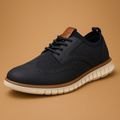 Ademende herenschoenen met brogue detail voor heren | Thijs