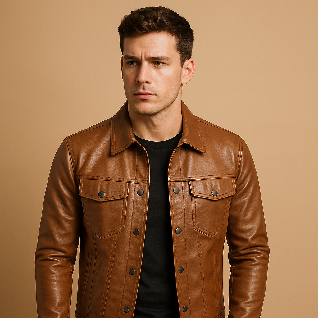 Bikerjack voor heren met streetstyle look | Sven
