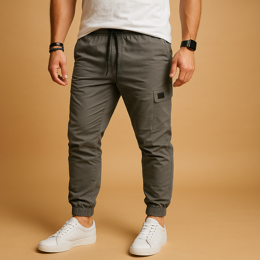 Mees | Praktische cargo broek met zakken voor heren