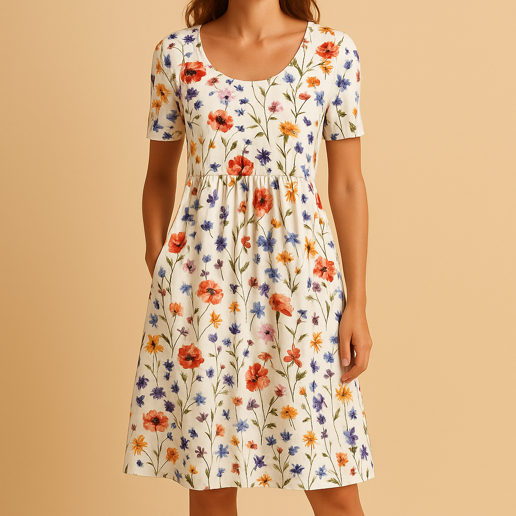 Casual bloemenjurk voor dames | Lianne