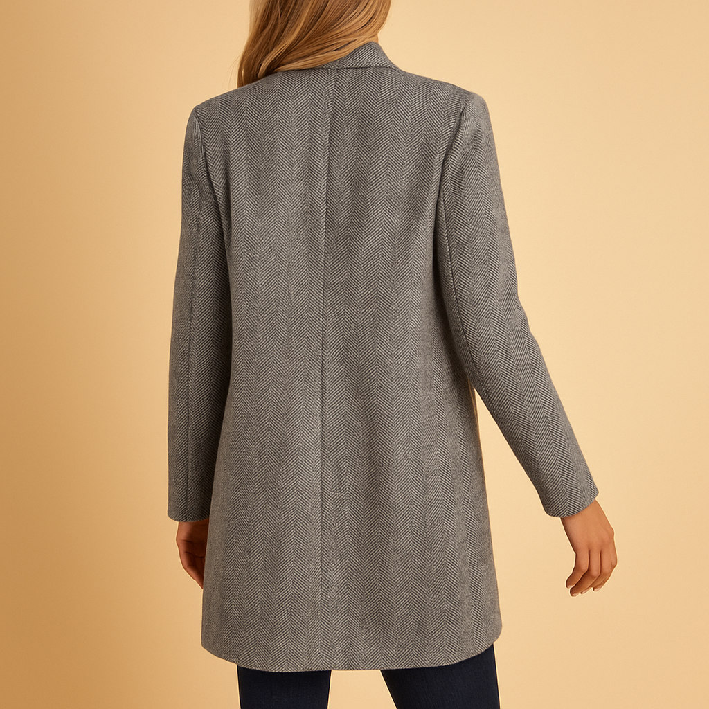 Casual jas met print en lange mouwen voor dames | Lianne