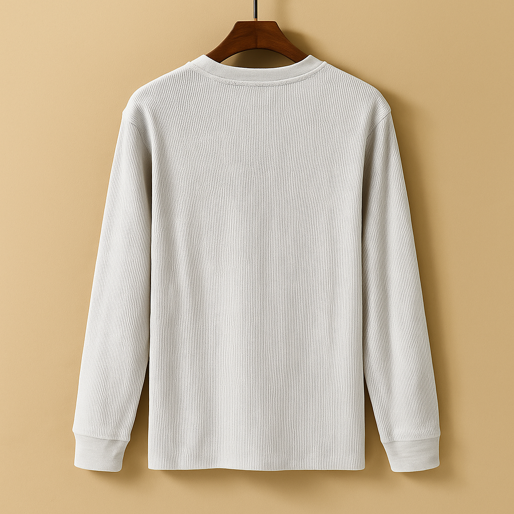 Thijs | Casual longsleeve overhemd met relaxte pasvorm voor heren