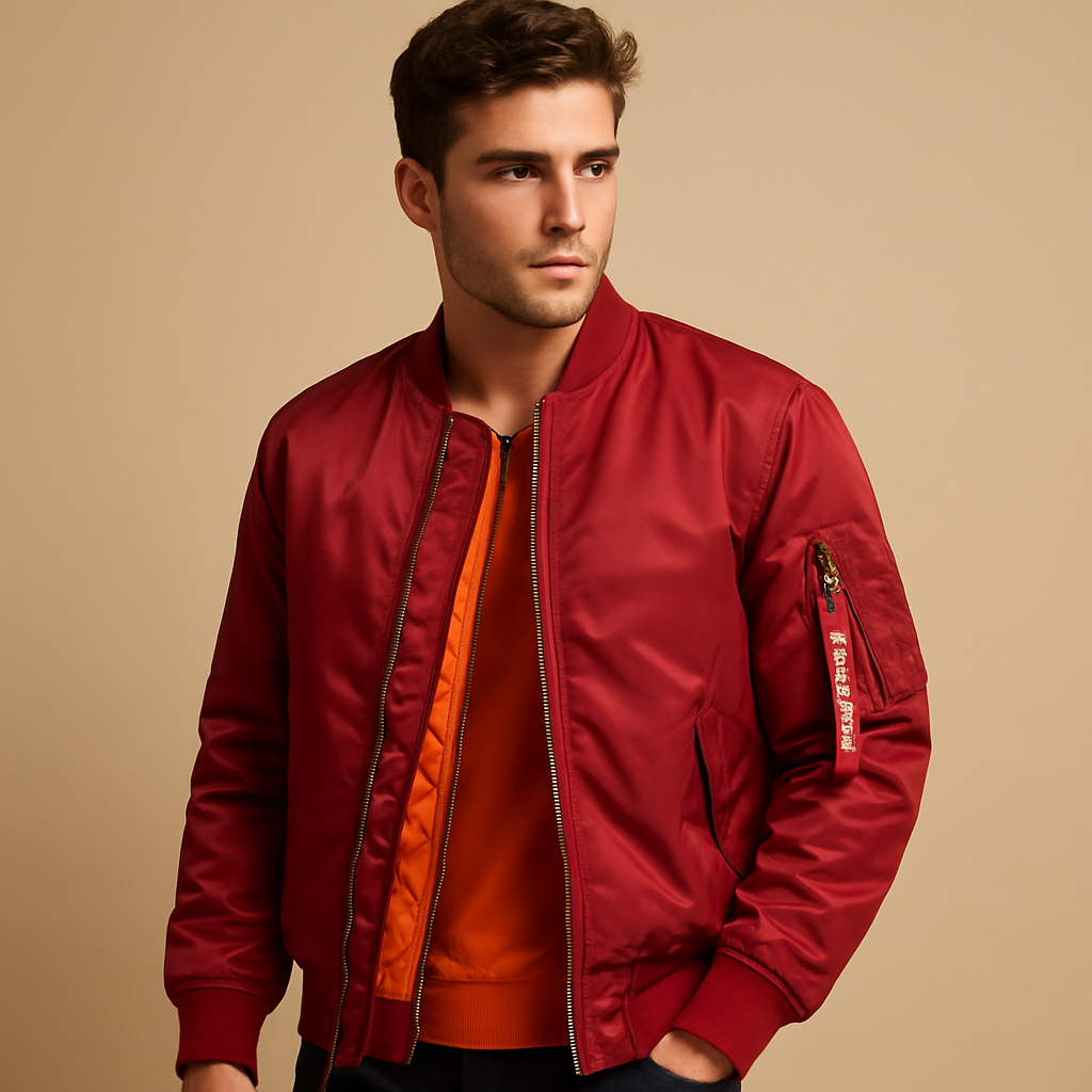 Casual outdoorjas met modern design voor heren | Jasper