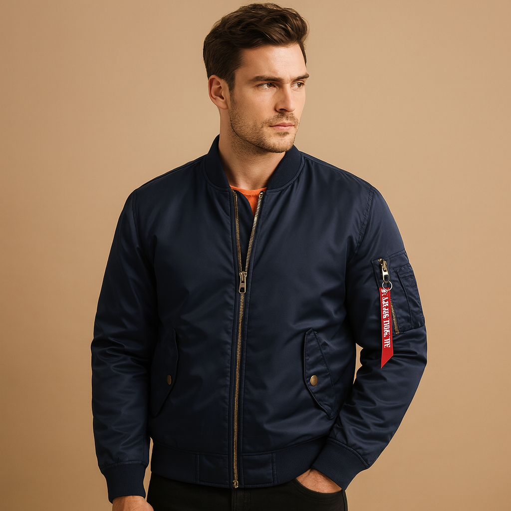 Casual outdoorjas met modern design voor heren | Jasper