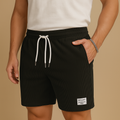Casual short met structuur en trekkoord voor heren | Mees