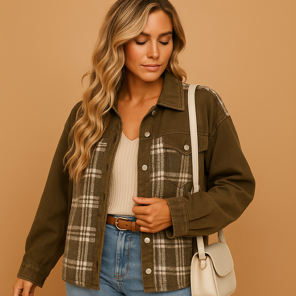 Comfortabele damesjas van ademend textiel | Femke