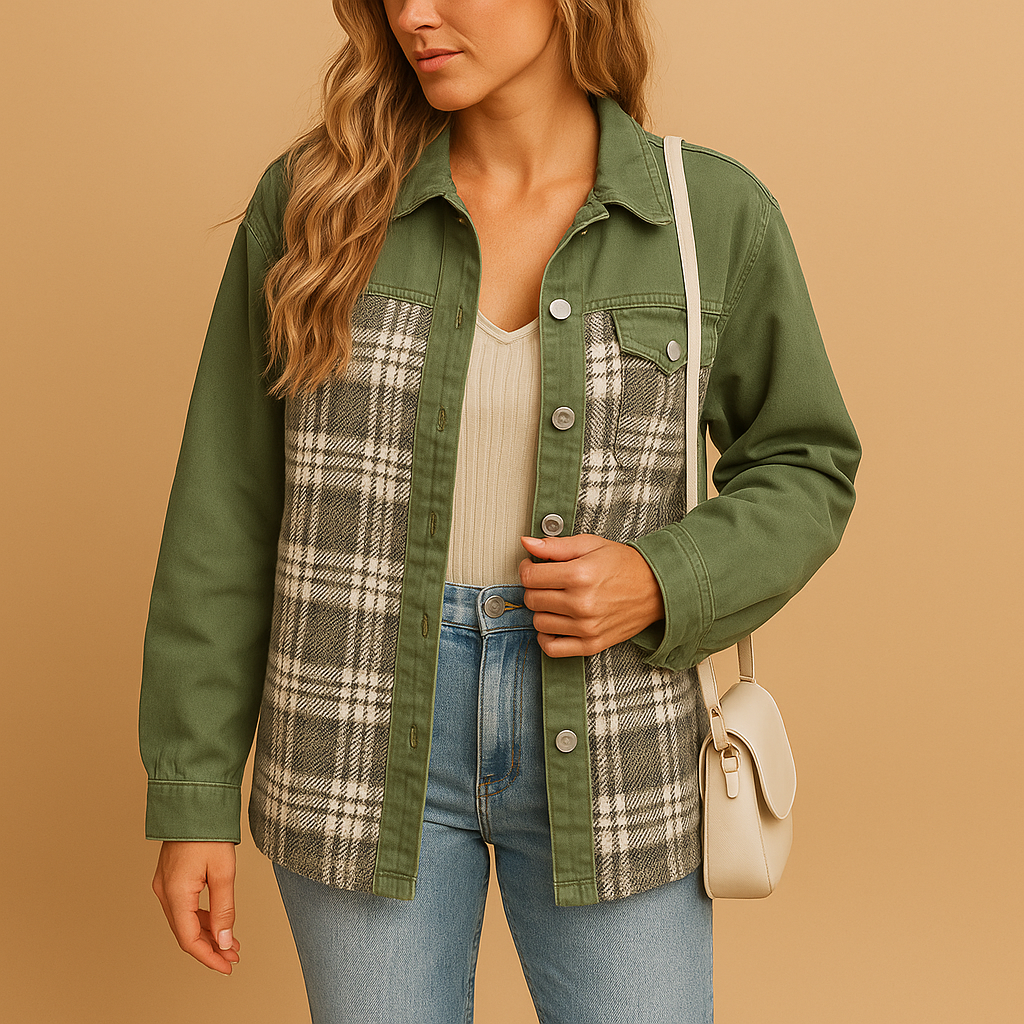 Comfortabele damesjas van ademend textiel | Femke