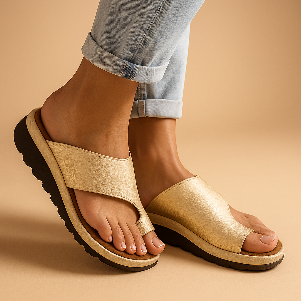 Corrigerende sandalen voor dames met comfortabele ondersteuning | Fenna