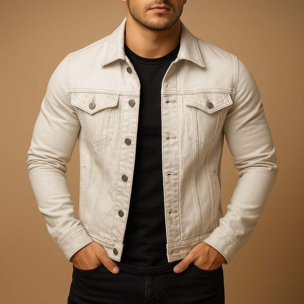 Denim spijkerjack voor heren | Bram