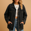 Denim winterjas voor dames | Lieke