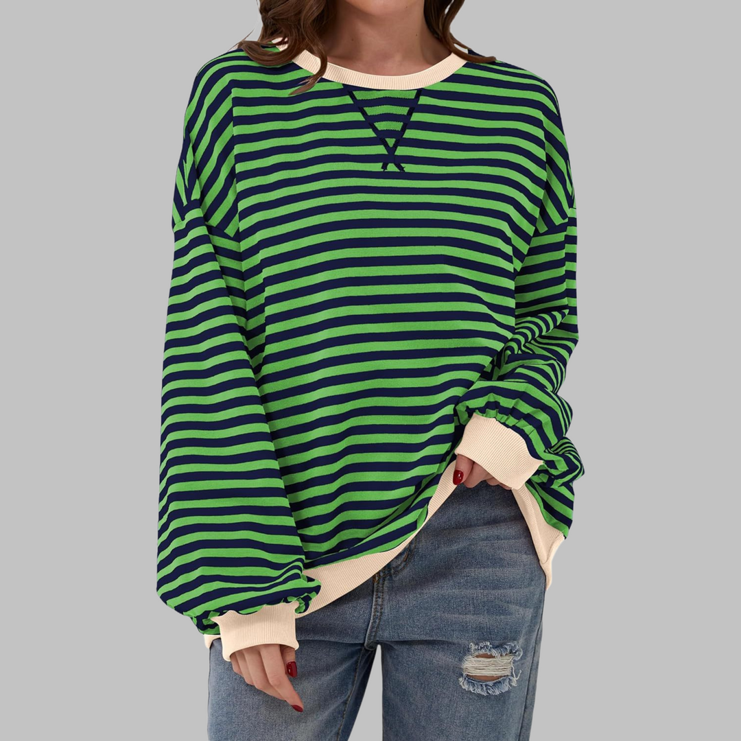 Lucy - Casual gestreepte trui