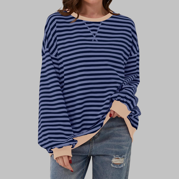 Lucy - Casual gestreepte trui
