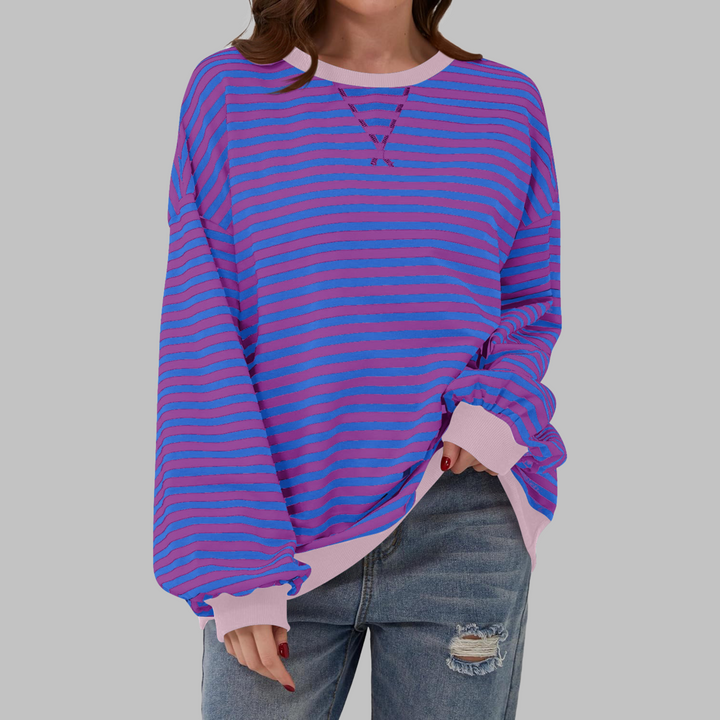 Lucy - Casual gestreepte trui