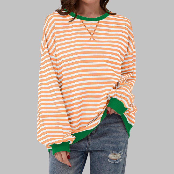 Lucy - Casual gestreepte trui