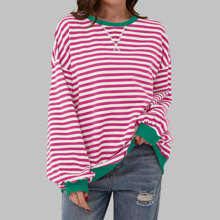 Lucy - Casual gestreepte trui