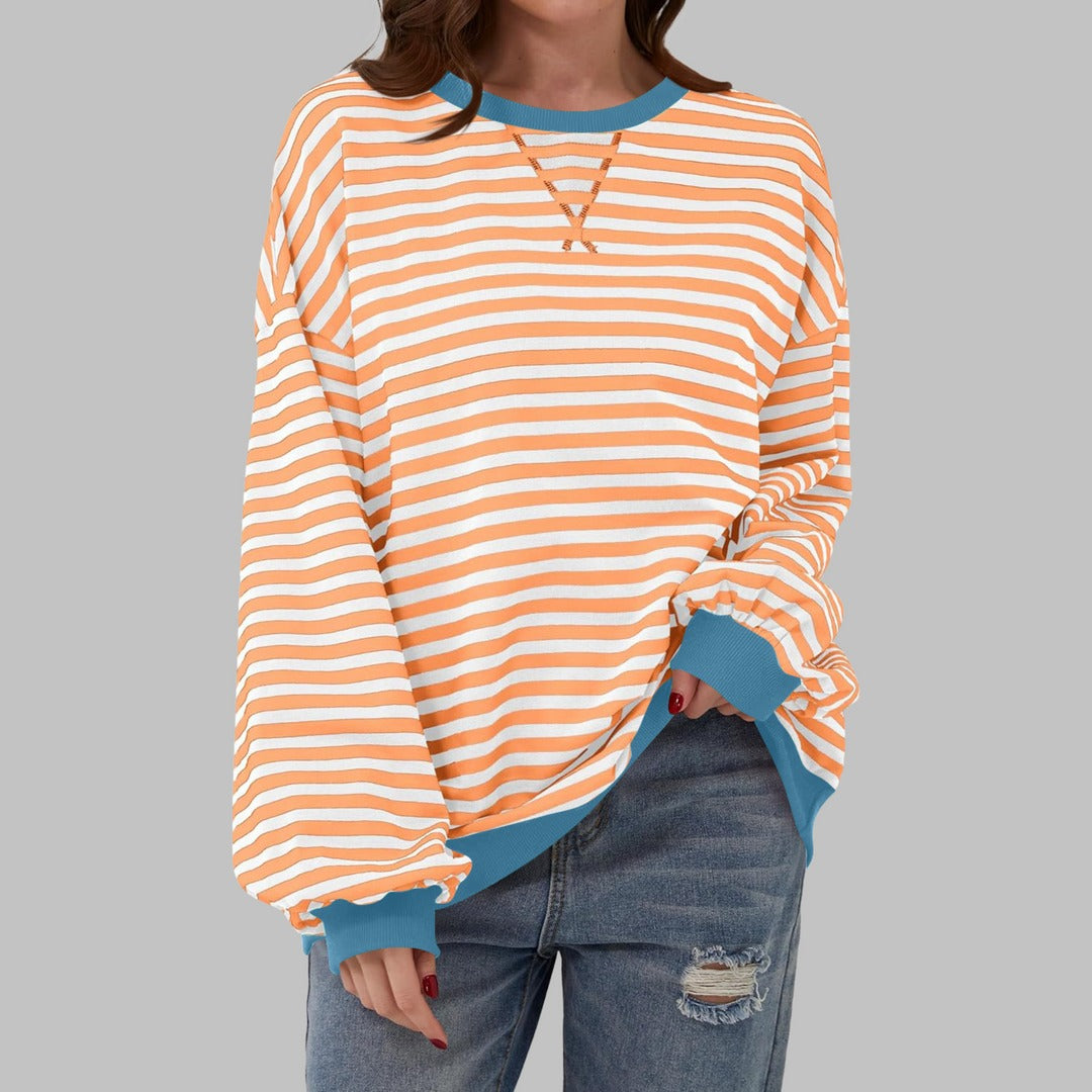 Lucy - Casual gestreepte trui